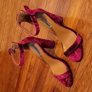 Red Velvet Heels